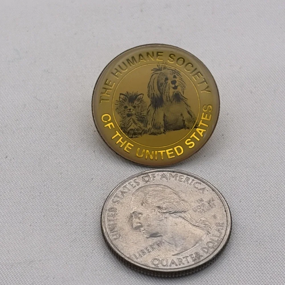 The Humane Society Of The United States Dog Cat Lapel Hat Pin